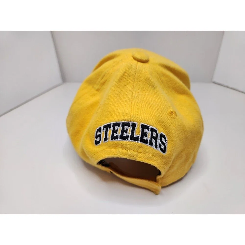 Pittsburgh Steelers‎ Hat Cap Strap Back NFL Football Yellow Toddler Reebok